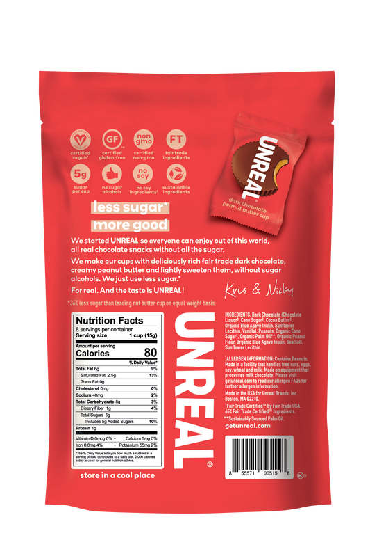 Dark Chocolate Peanut Butter Cups 4.2 oz