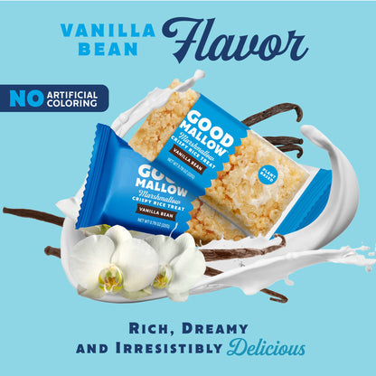 Vegan Rice Crispy Treats Individually Wrapped Box of 8