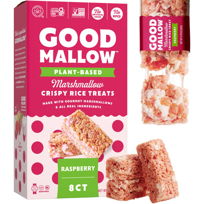 Vegan Rice Crispy Treats Individually Wrapped Box of 8