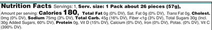 Organic Fruit Snacks 2oz