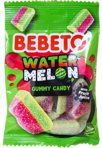 Bebeto Watermelon Slice Wedge Gummy Candy Bag